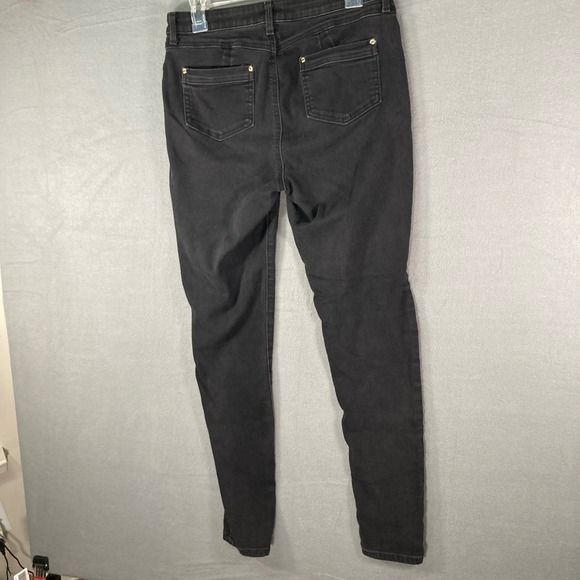 Jennifer Lopez JLO Super Skinny Jeans Womens Size‎ 10L Gray Denim Pants - Picture 2 of 10